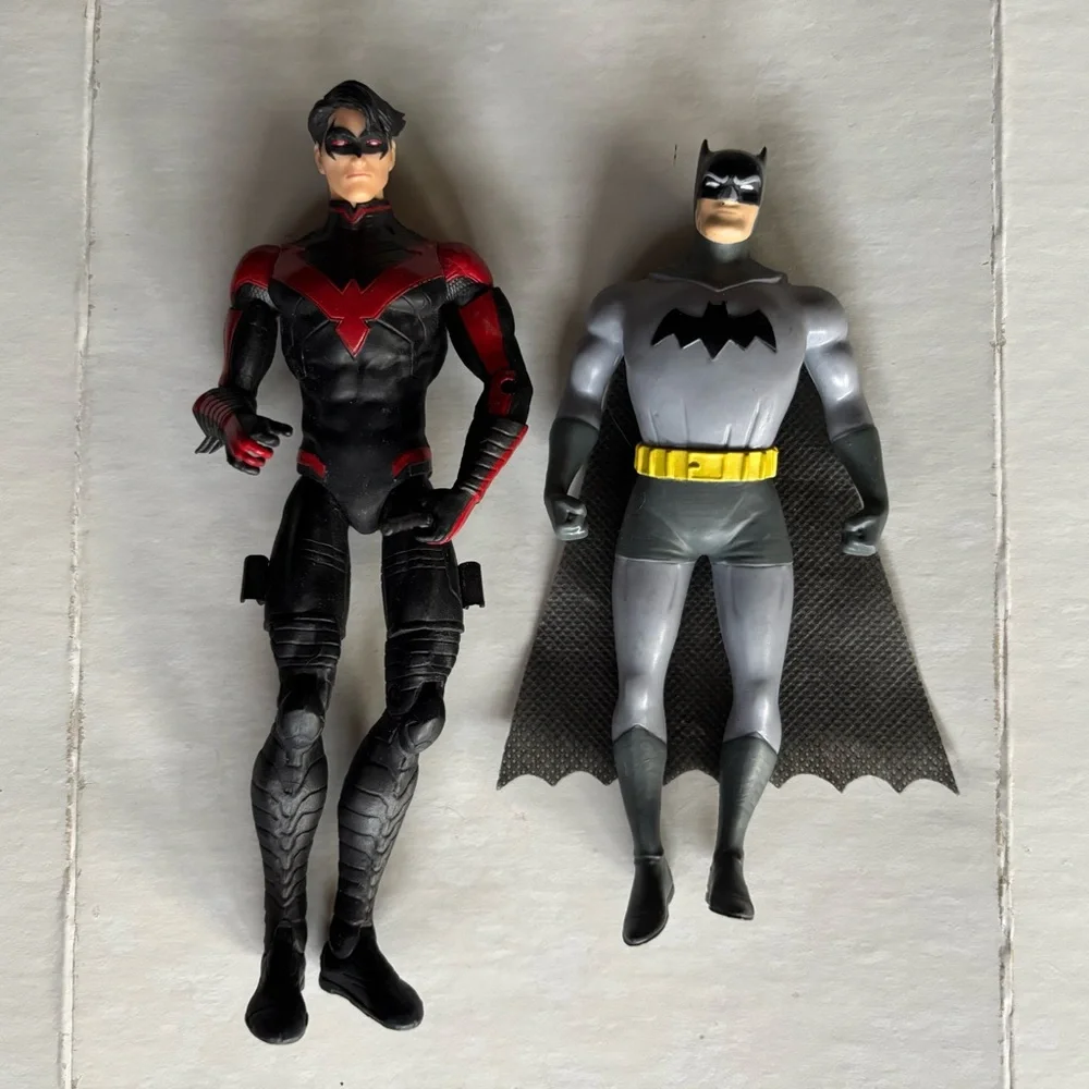 DC Comics Batman and Nightwing Action Figures Set